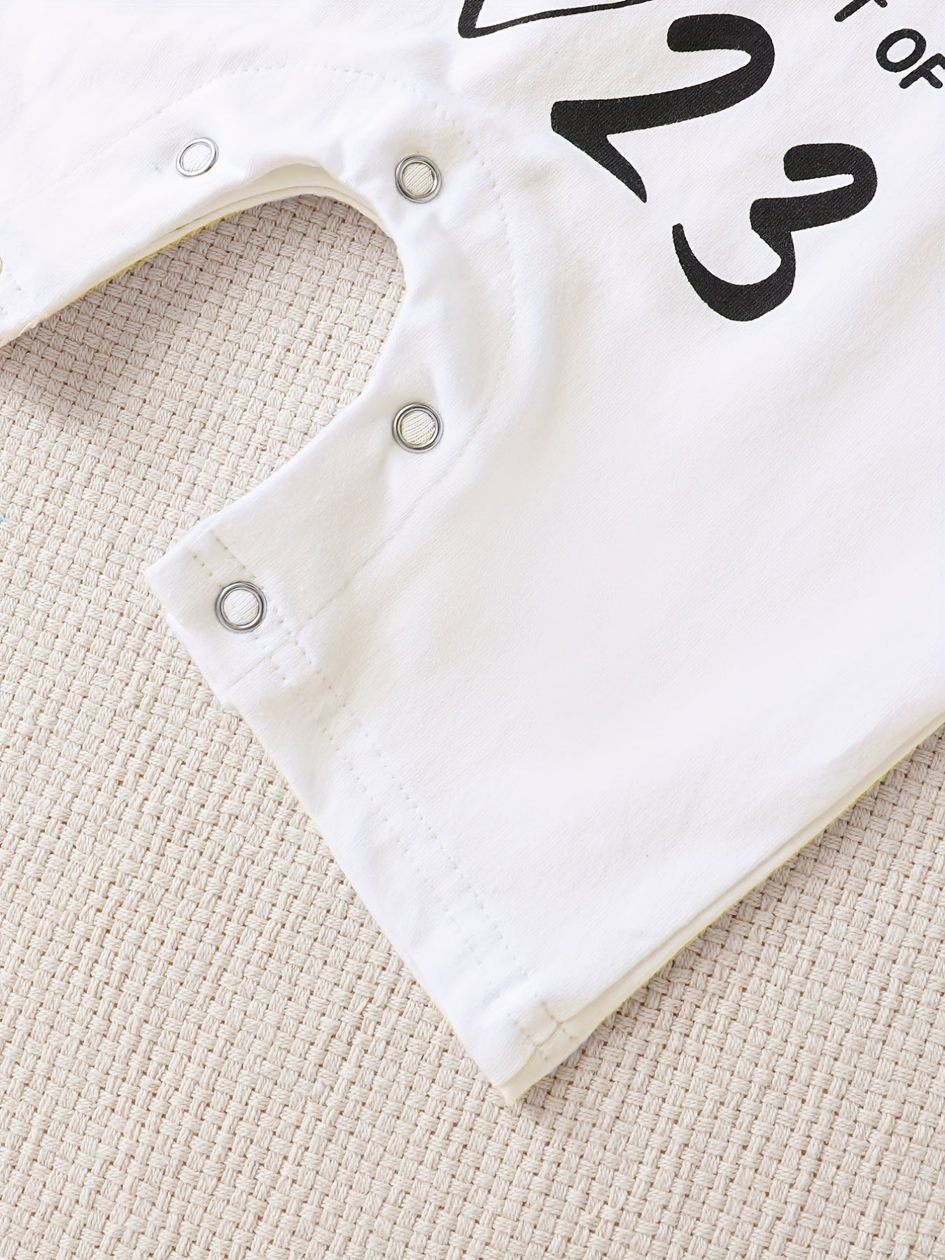 Baby Boys And Girls Casual "I Love My Mom & Dad" Printed Short Sleeve Romper, Cute Comfy Outdoor Jumpsuit Clothes