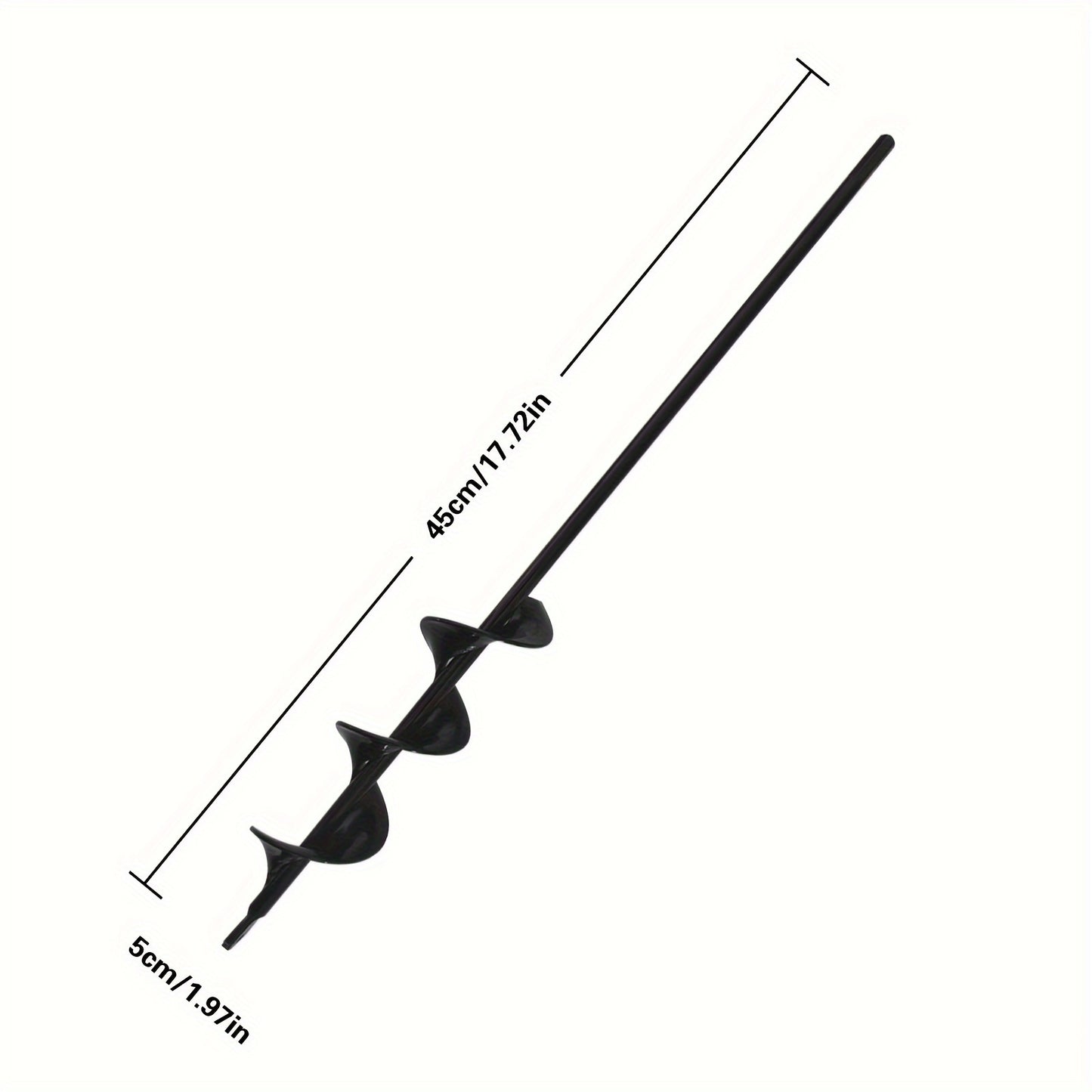 A Garden Drill Bit for Planting, Suitable for Flower Beds And Vegetable Gardens, Designed for Loosening Soil And Digging Holes.