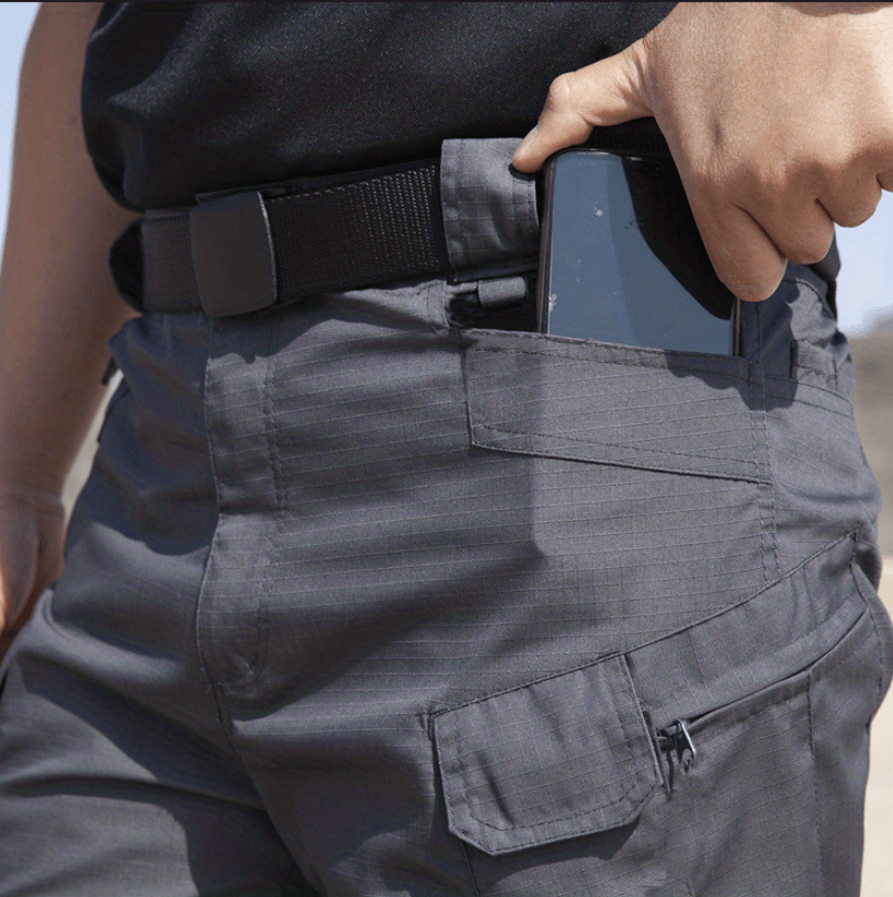 Men's Multi-Pocket Tactical Shorts Multi-Purpose Cargo Shorts Outdoor Riding Camping Fishing Hunting Hiking Track Shorts ( Larger Size Recommended)