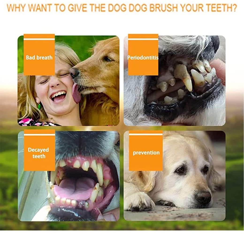 Dog Super Soft Pet Finger Toothbrush Teeth Cleaning Silicone Tooth Brush Tool Dog Cat Cleaning
