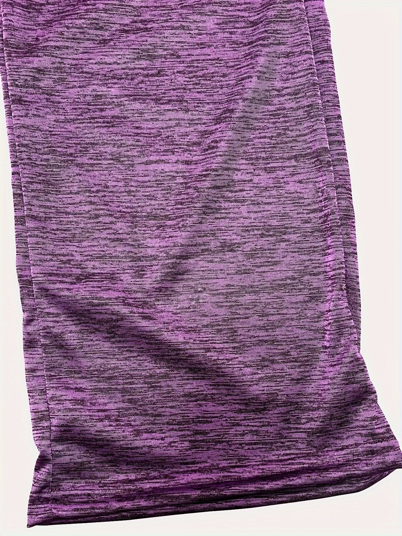 Wide Leg Elastic Yoga Pants, Loose Casual Drawstring Pants, Women's Clothing