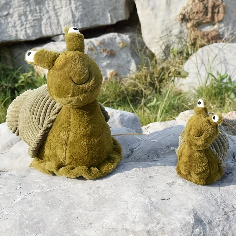 Creative Cartoon Cute Snail Plush Toy, 27.94cm Soft Snail Plush Doll