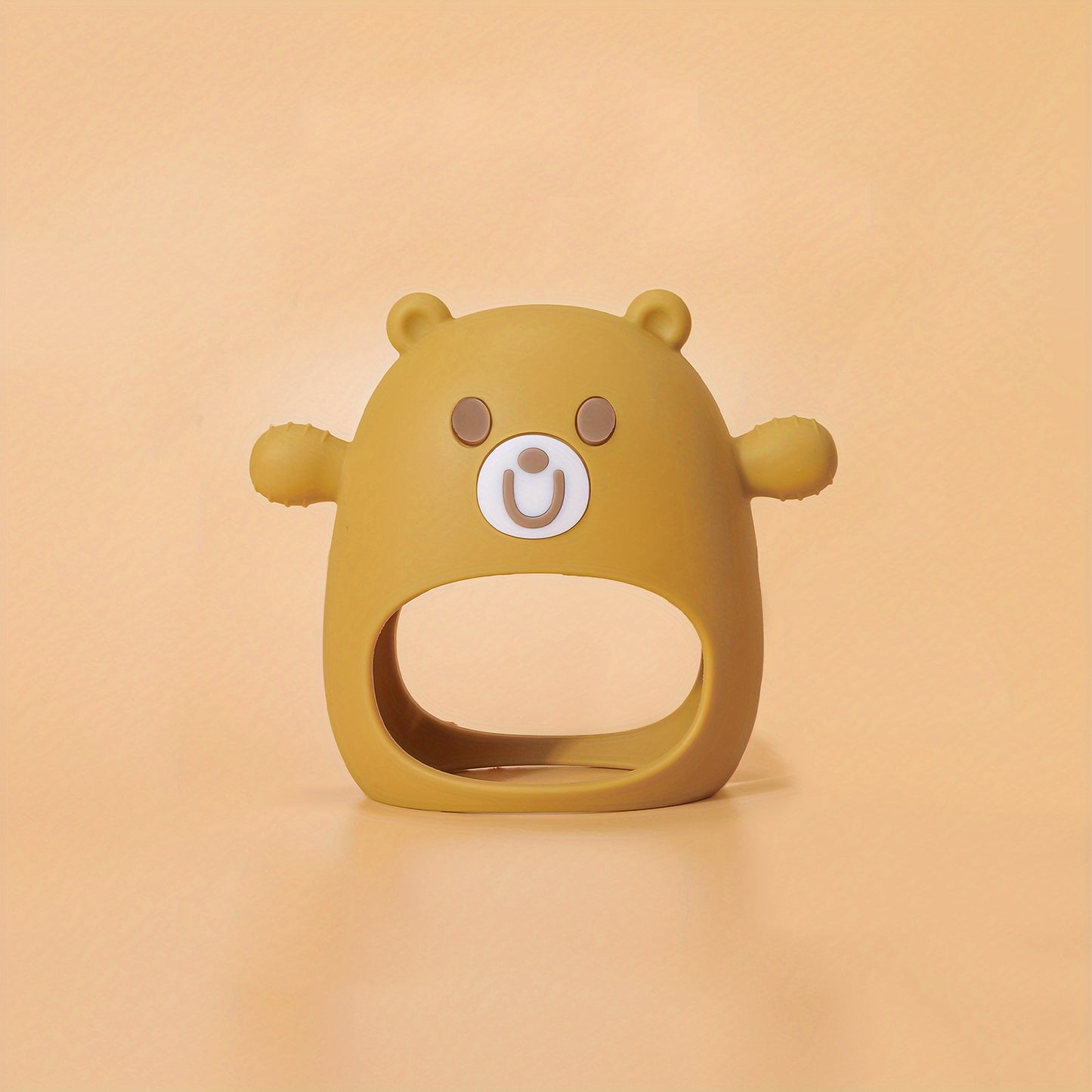The Perfect Teething Toy For Babies 6M+ - TYRY.HU Silicone Anti-Drop Teether Pacifier With Soft Hands For Sucking & Breastfeeding, Christmas, Halloween, Thanksgiving Day Gift