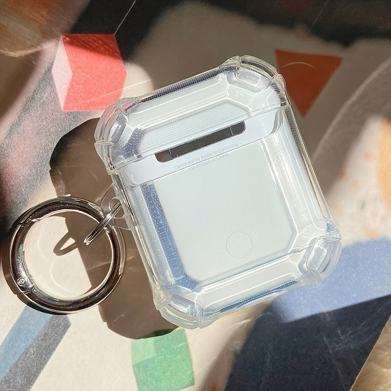 Shockproof Protective Case For Airpods Pro3: Get Maximum Audio Clarity With Creative Clear TPU Earbuds