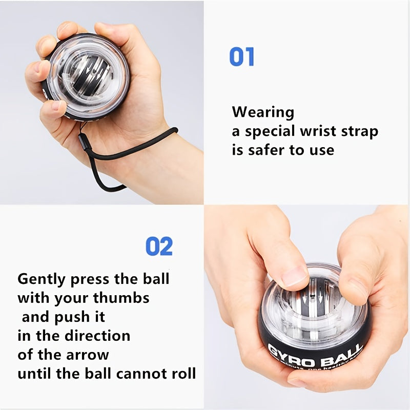 Magnetic Wrist Strengthener Ball Set - Boost Power, Rehab & Train Effortlessly with Portable Magnetic Ball and Lanyard
