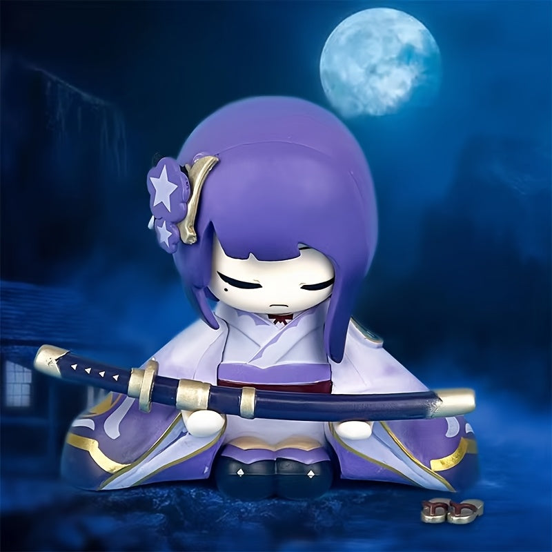 [Purple Doll] Purple, Stylish PVC Statue, A Doll Character | Elegantly Posed for Display And Collection, Making It an Ideal Holiday Gift Choice for Anime Fans