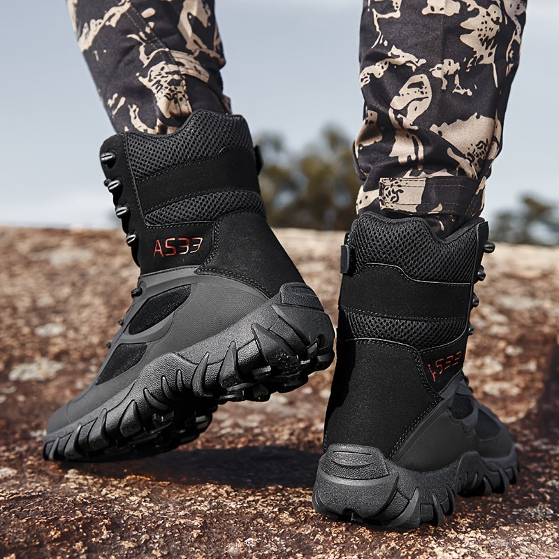High-Top Jungle Combat Boots Cross-Border Delta Hiking Shoes Camping Desert Boots Men's Boots
