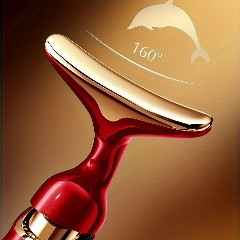 Advanced 3-in-1 Facial Beauty Massager - All-in-One Skincare Solution for Stimulated Hydration Boost, Ergonomic Comfortable Grip - Perfect Gift Choice for Women, A Special Occasion Delight - Mothers Day Gift