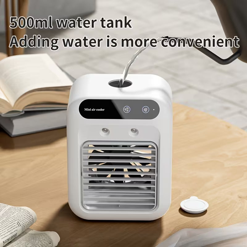 Portable Personal Cooling Fan, USB Powered, Lightweight Desk Fan