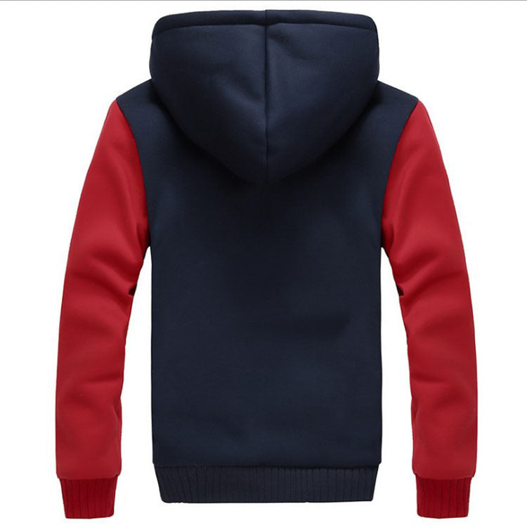 Mens Winter Insulated Zip Up Hooded Jacket - Thick & Padded for Ultimate Warmth, Stylish & Comfortable, High-Performance Best Seller - Ideal for Cold Weather