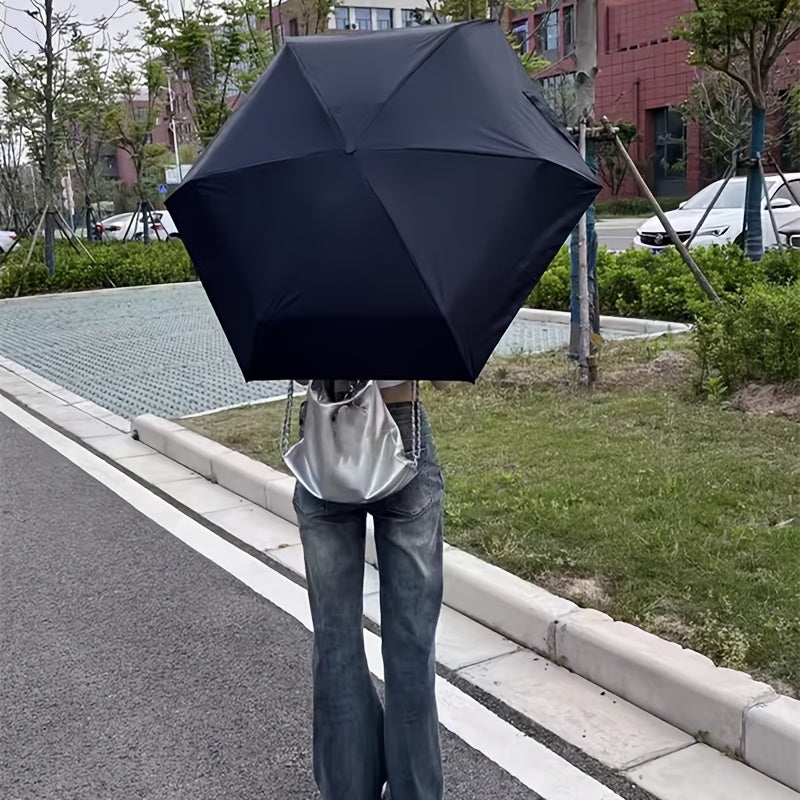 [Portable Mini Pocket Umbrella] Lightweight Portable Multi-Color Foldable Mini Pocket Umbrella | High-Quality Travel Umbrella for Christmas, Valentine's Day, Mother's Day, Women's Day, Ramadan, and Birthday Gifts