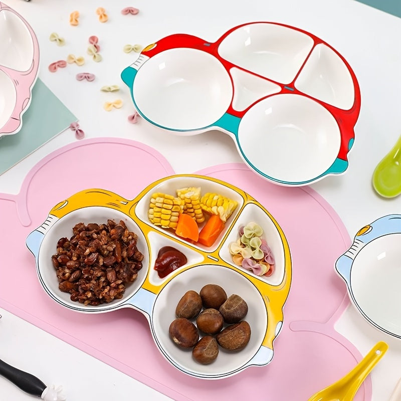 Kids Placemats, Silicone Baby Placemats for Kids Toddler Children Reusable Non-Slip Table Mats, Baby Food Mats for Restaurant