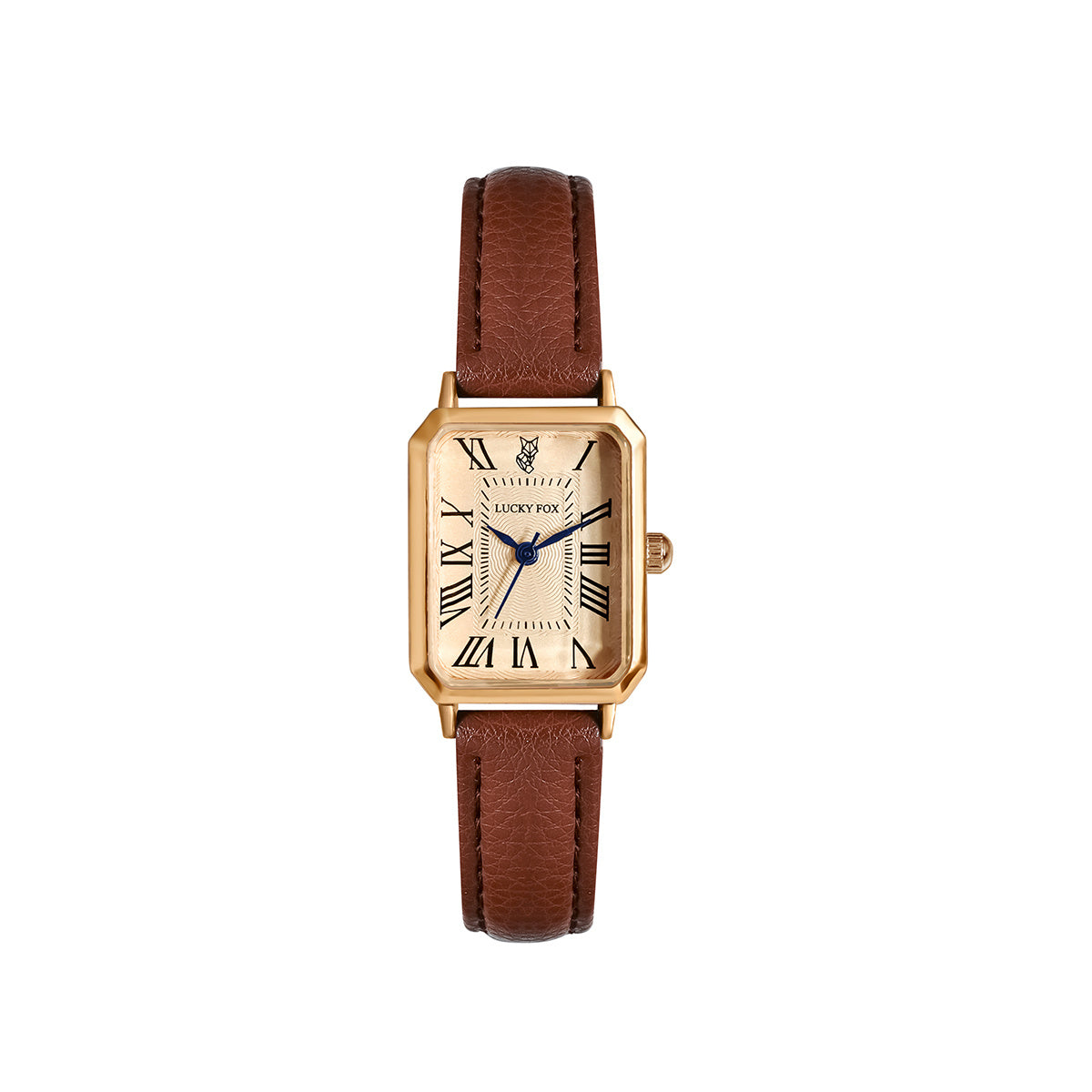 Ladies Square Roman Numeral Luxury Vintage Fashion Quartz Watch Fancy Women Watches Jewelry Sophisticated And Stylish Women Watch