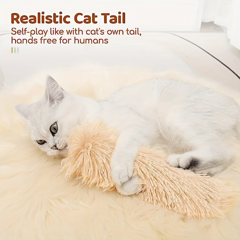 1pc Cat Kicking Toy With Sand Sound For Indoor Cats - Promotes Exercise And Playfulness