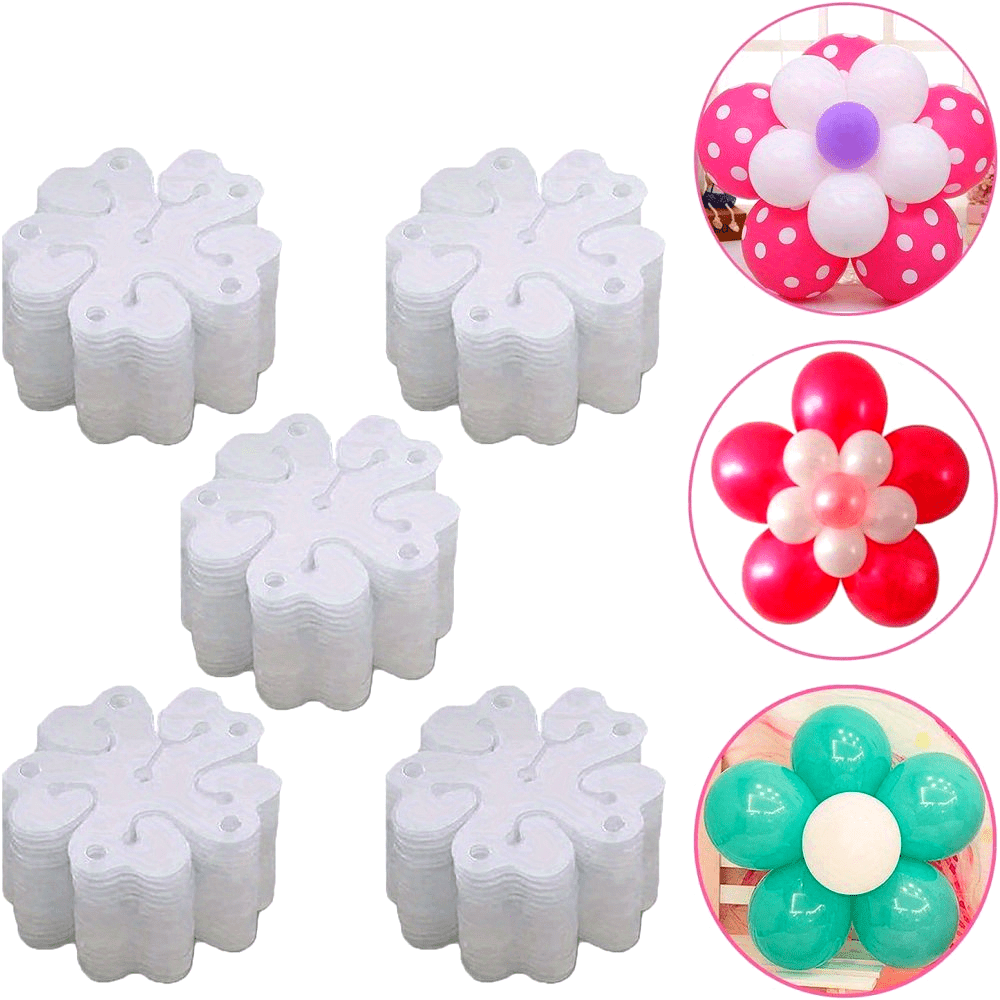 [Balloon Clips] 80/40/20pcs Balloon Clips | Flower Modeling Clip Holder Fixer for Wedding Birthday Party Decoration DIY Balloons Accessories