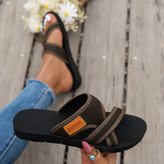 Women's Breathable Mesh Slide Sandals