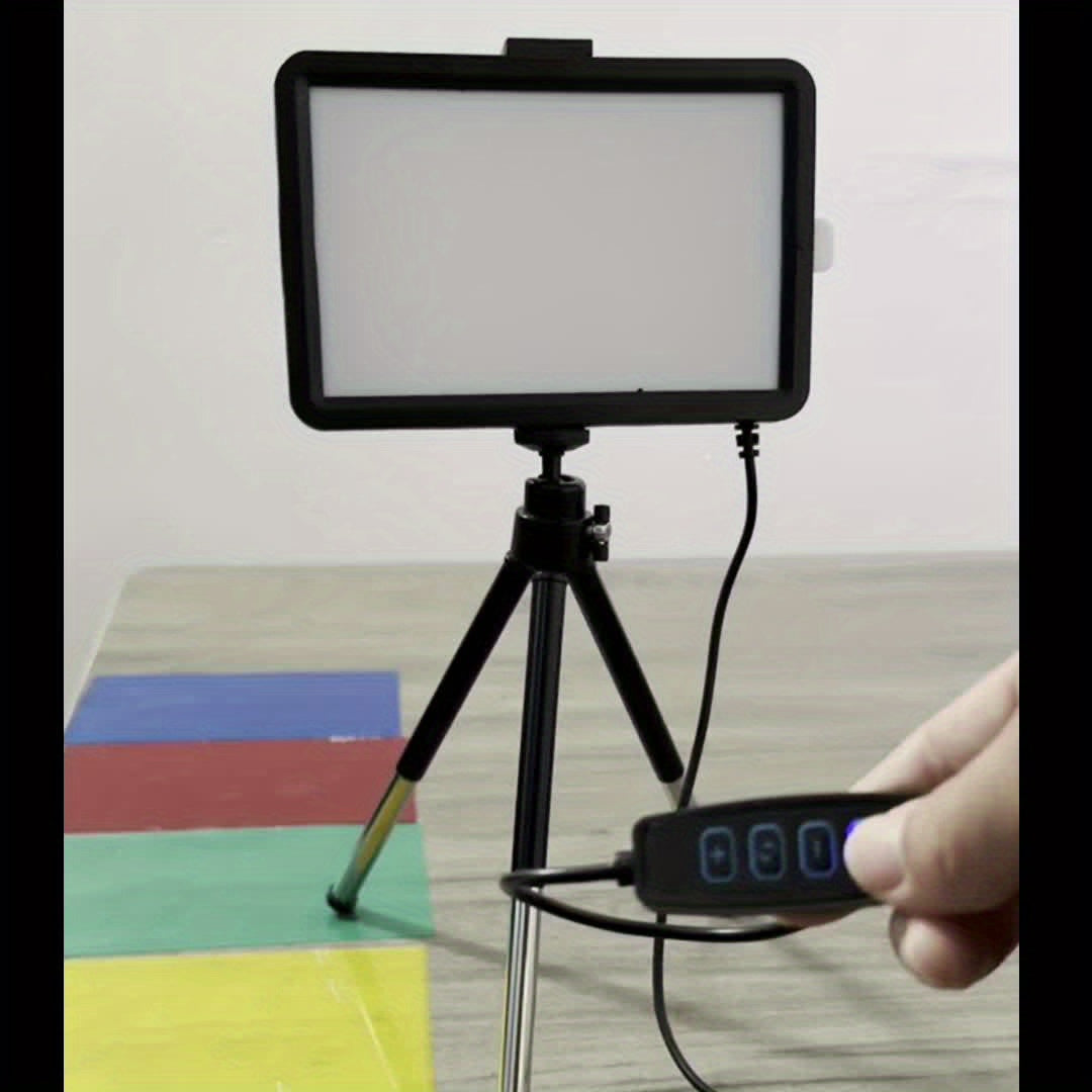 6-Inch Square Filling Lamp with Adjustable Two-Section Bracket - Perfect Gift for Birthday, Easter, Boyfriends, and Girlfriends - Black Color, Unique Design, and Easy to Assemble