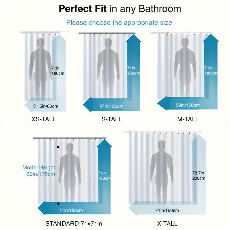 One Tropical Flower Shower Curtain with Hook, Shower Mat with Pad Ring, Bathroom Decoration, and Durable Bath Curtain, Bathroom Partition, Room Decor, Best for Christmas