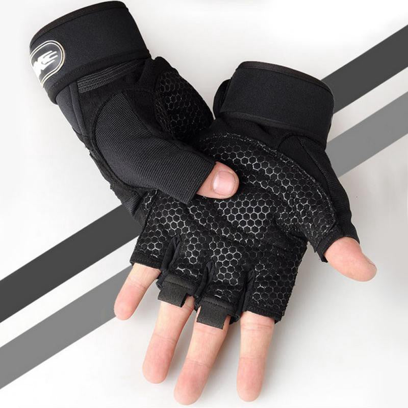 Half-finger Fitness Gloves for Men and Women, Breathable for Dumbbell Lifting, Driving, Outdoor Activities, Sun Protection, Sports, and Cycling