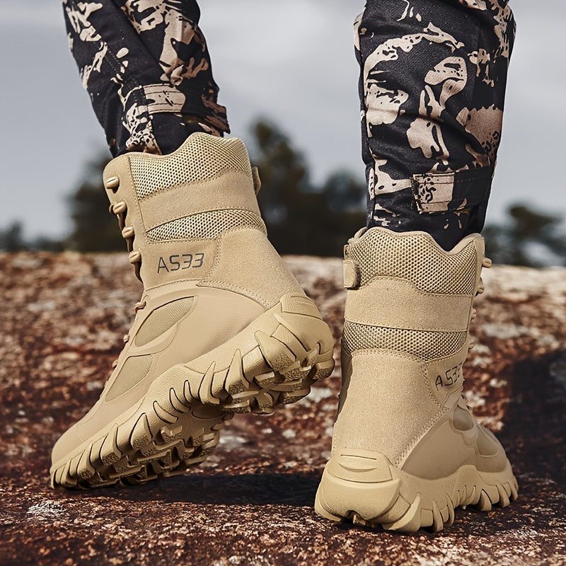 High-Top Jungle Combat Boots Cross-Border Delta Hiking Shoes Camping Desert Boots Men's Boots