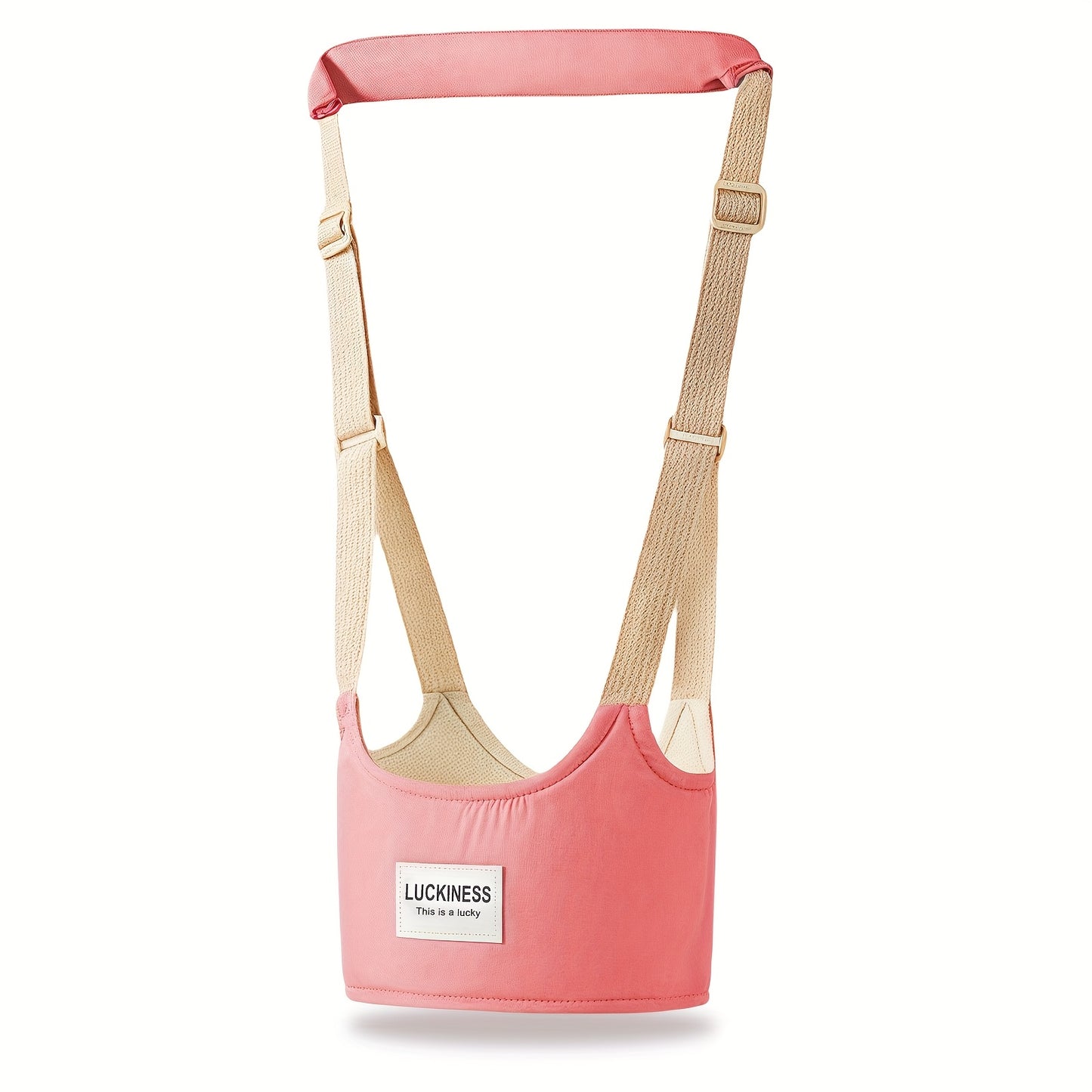 1pc Handheld Early Walking Aid with Anti-Slip Traction Straps - Durable Polyester Harness for Infants, Teething, and Toddlers - Reduces Falls & Improves Coordination - Ideal Baby Learning Tool, Toddler Walking Aid, Secure Fit