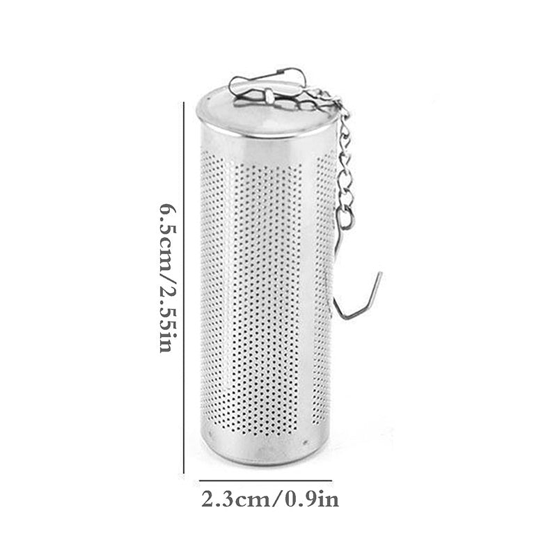 Stainless Steel Tea Filter with Hook - Keep Your Tea Leaves from Leaking and Your Cup Clean