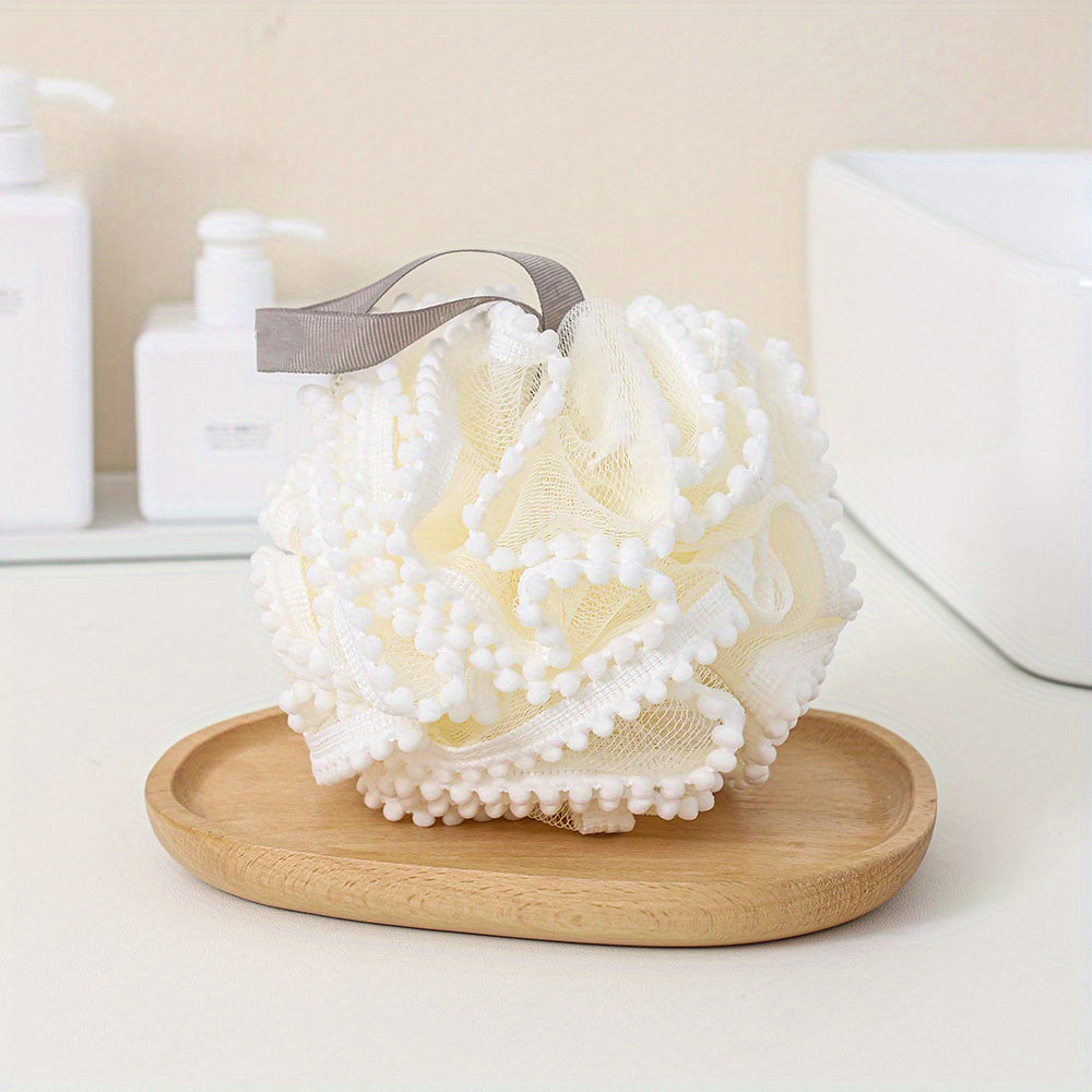 Bath Ball, Bath Flower, Bubble Bath Ball, Super Soft, Female, Large, Cute, Non-separable, High-grade, Dual-purpose Bath Products