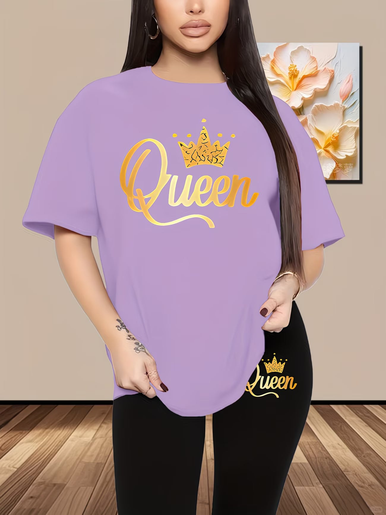 Women's Queen Top & Trousers