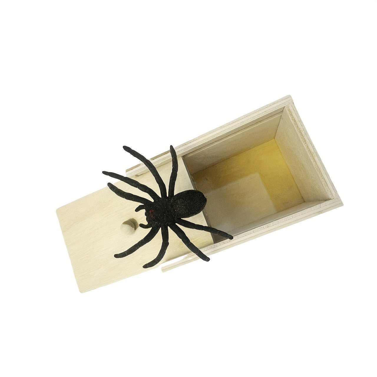 Original Spider Prank Box, Fun Toy Box, Hilarious Christmas Halloween Surprise Gift and Practical Joke Kit - Amaze Your Family and Friends with This Creative Handmade Funny Fake Spider Box!