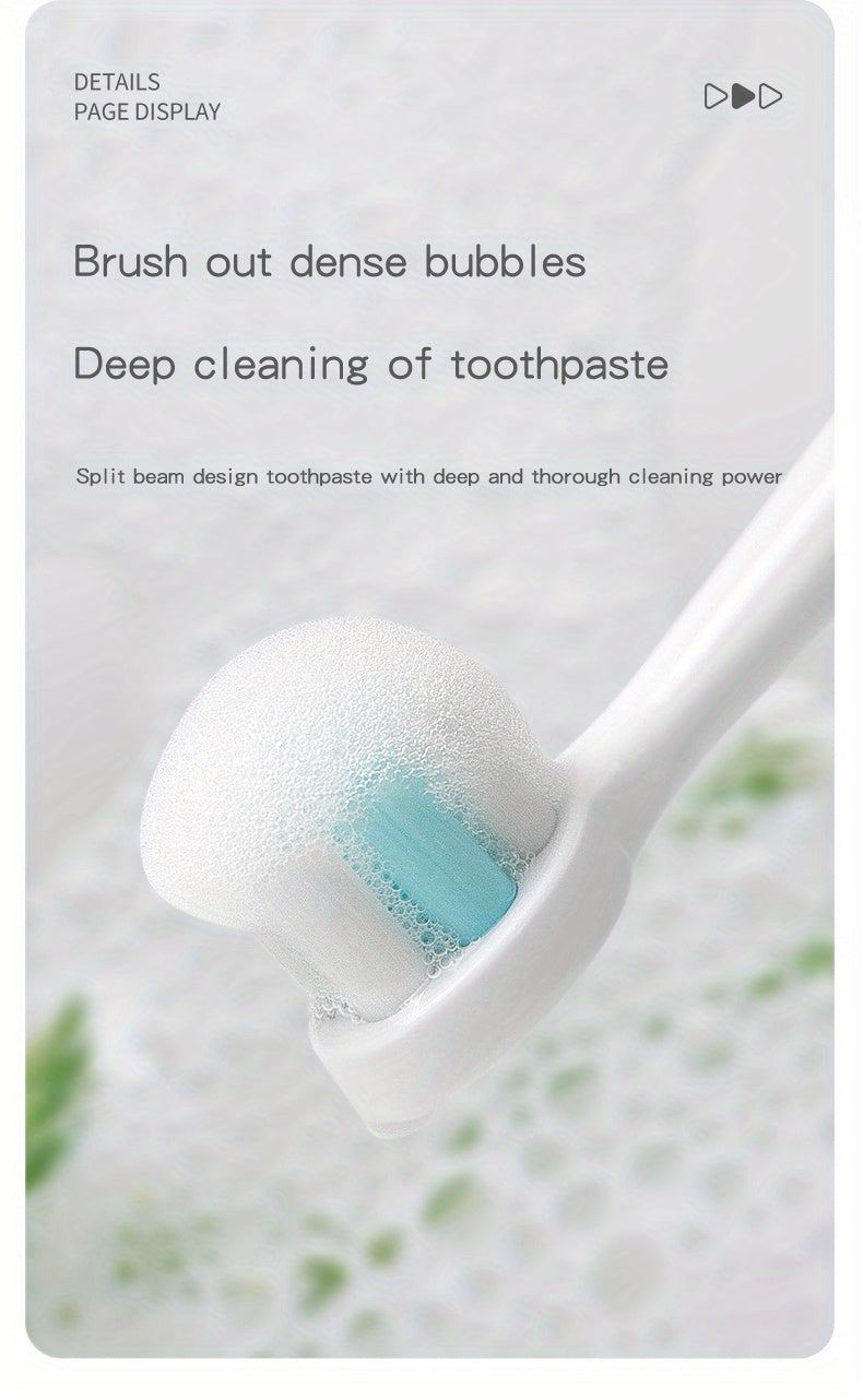1pc Fun Cartoon Character Toothbrush - Gentle Extra Soft Bristles for Sensitive Teeth and Gums, Effective Deep Cleaning for Kids' Oral Care at Home, Suitable for Daily Use, Ages 3-7 Years Old