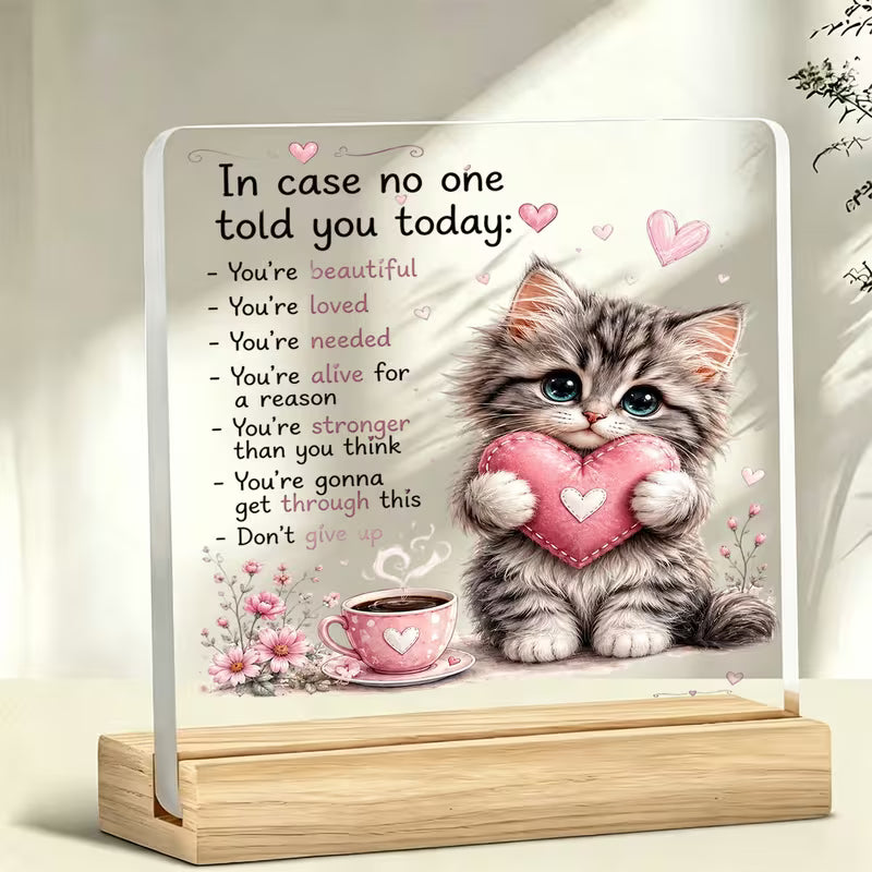 Cute Cat Sign