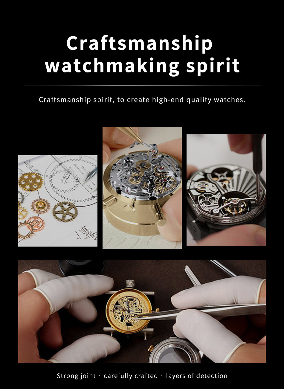 LIGE Men'S Quartz Watch | Vintage Style | Multi-Functional Chronograph | 30m | Calendar & Moon Phase | High-Quality Strap | Zinc Alloy Case, Electronic Drive | Non-rechargeable Button Battery | Luxury Business Watch, Business