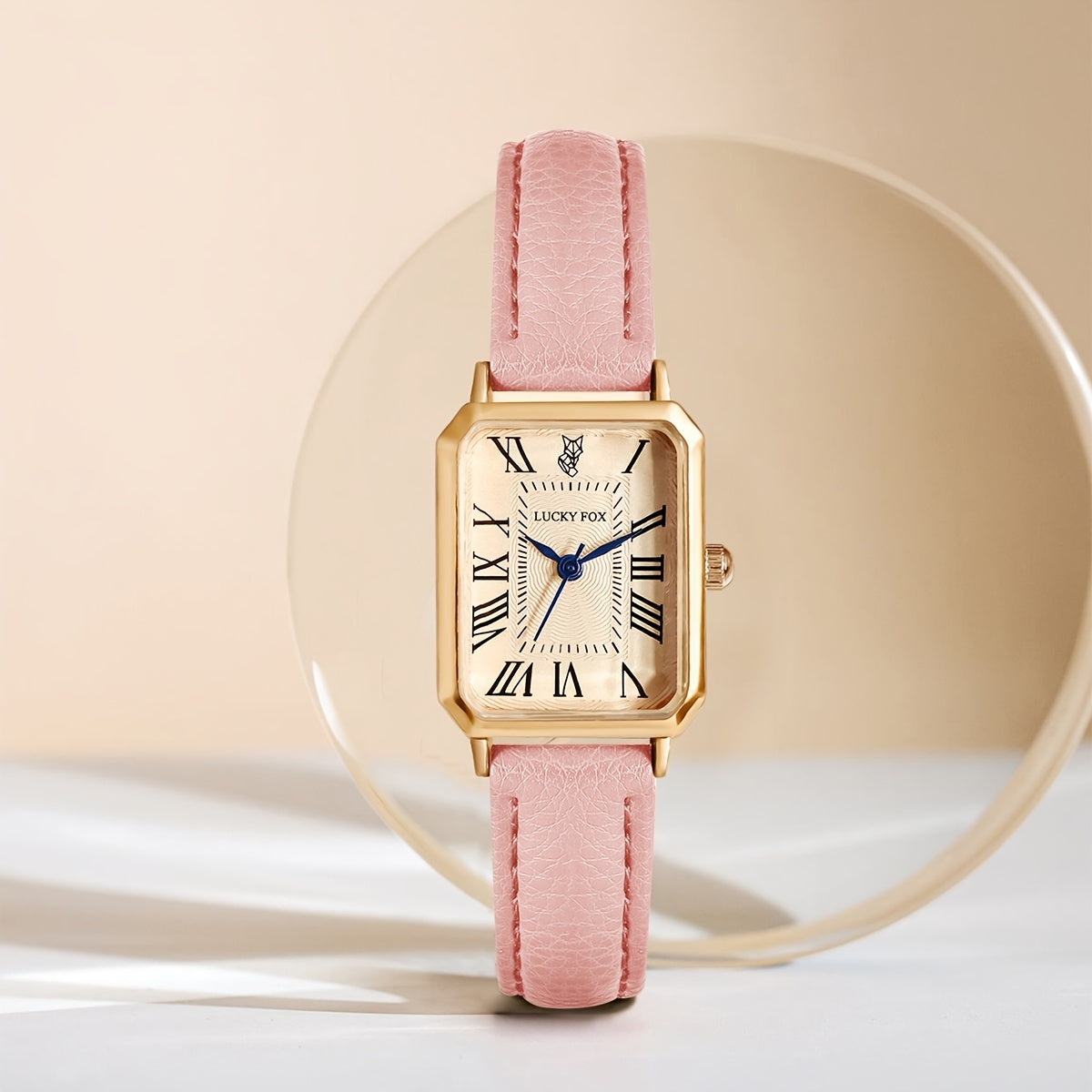 Ladies Square Roman Numeral Luxury Vintage Fashion Quartz Watch Fancy Women Watches Jewelry Sophisticated And Stylish Women Watch