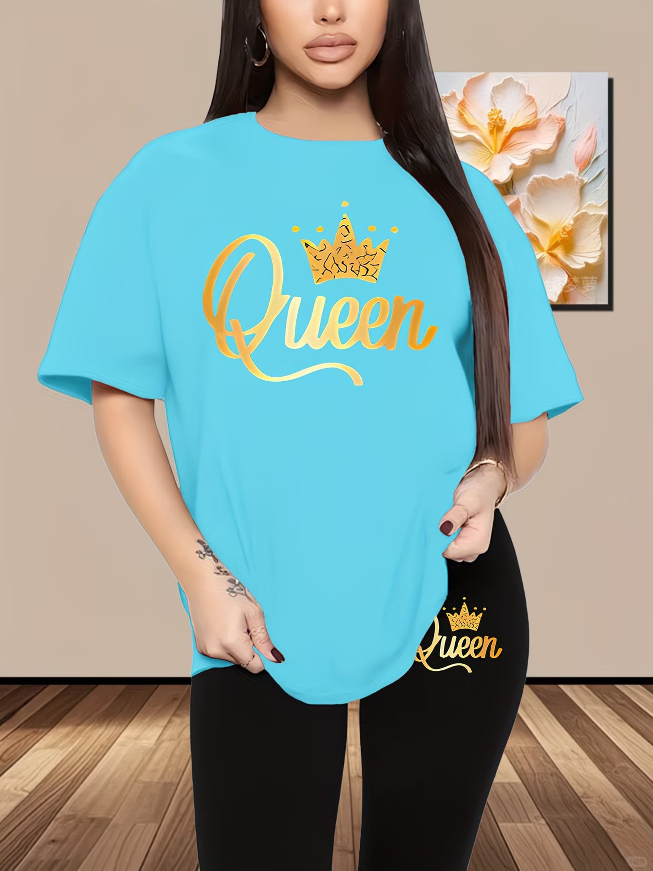 Women's Queen Top & Trousers