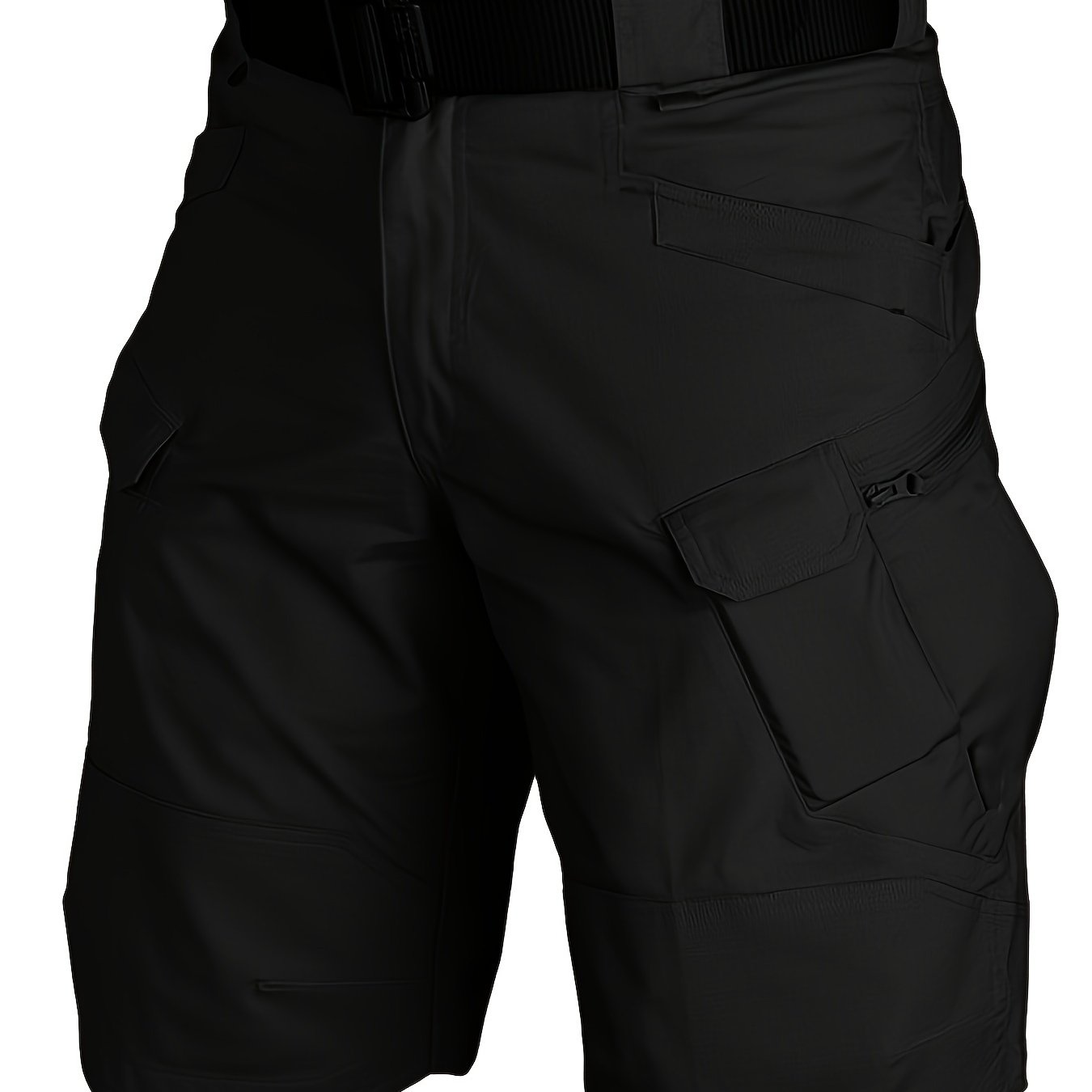 Men's Multi-Pocket Tactical Shorts Multi-Purpose Cargo Shorts Outdoor Riding Camping Fishing Hunting Hiking Track Shorts ( Larger Size Recommended)