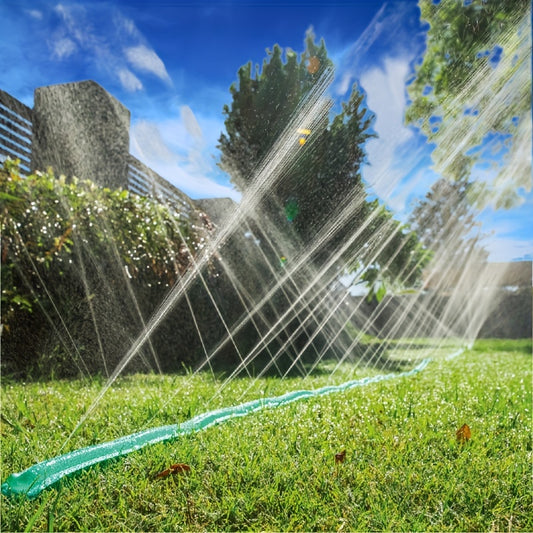Versatile Sprinkler & Soaker Garden Hose – 70% Water Savings, Lightweight & Flexible, Ideal for Lawns, Flower Beds & Narrow Spaces, Green, Durable PVC Material, Plant Conservation|Dualfunction Hose|Lightweight Sprinkler, Sp