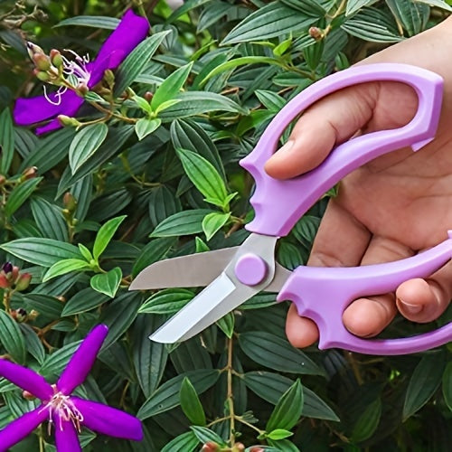 SUMYOUNG Professional Pruning Shears, Ambidextrous Comfort Grip Handles, Classic Style, Stainless Steel Blades, Manual Garden Scissors for Flower Arranging, Gardening Trimming, Plant Pruning, Fruit Picking