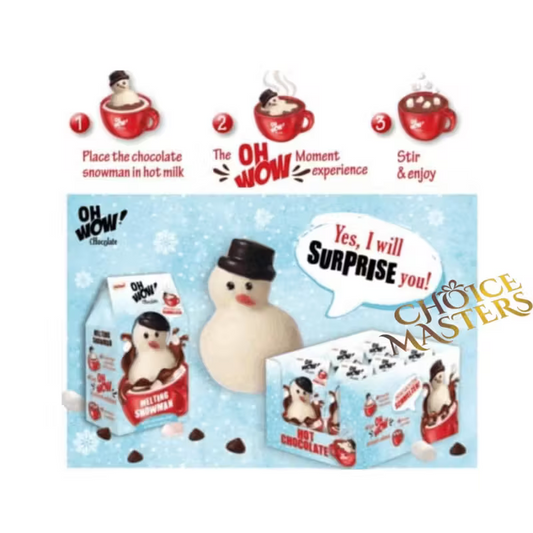 Snowman Hot Chocolate Xmas Gift Box