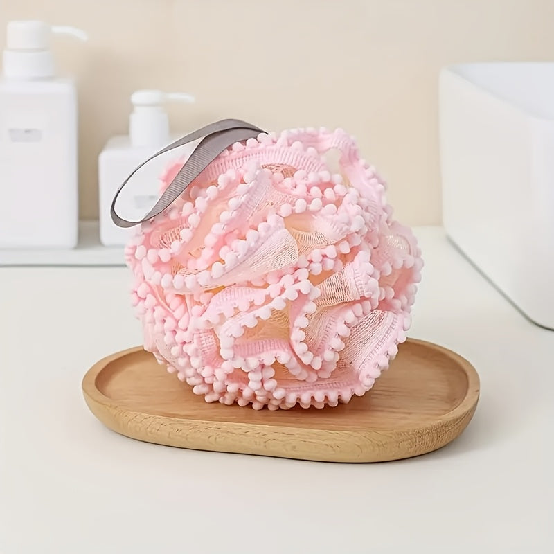 Bath Ball, Bath Flower, Bubble Bath Ball, Super Soft, Female, Large, Cute, Non-separable, High-grade, Dual-purpose Bath Products
