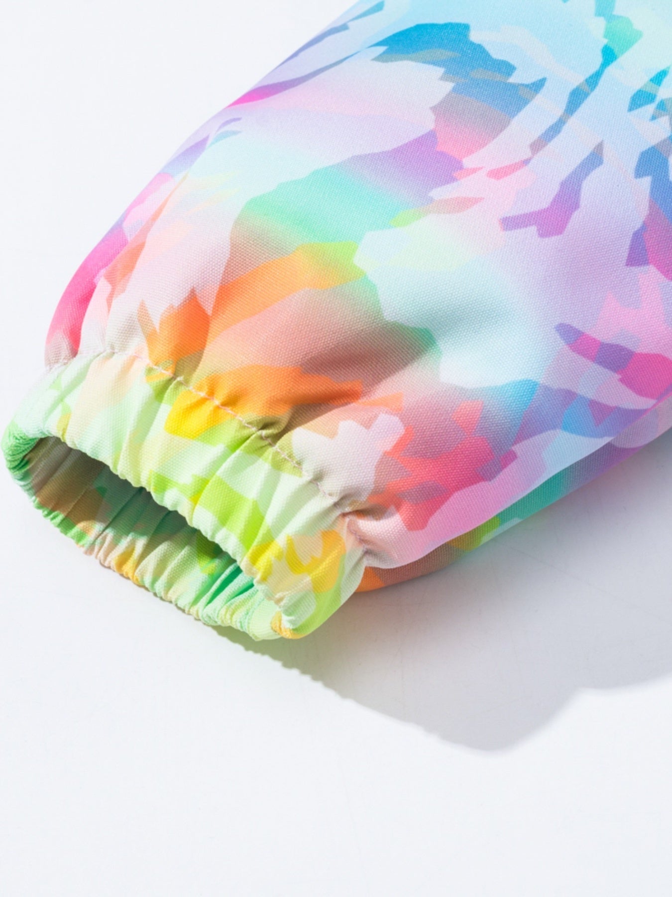 Vibrant Rainbow Camo Rain Jacket for Kids - Waterproof, Lightweight, Hooded, Fleece Lined, Windbreaker Coat with Removable Hood for Outdoor Play - Perfect for Rainy Days and Casual Wear