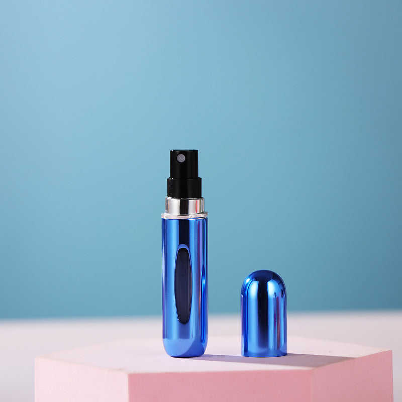 1/5pcs Perfume Bottle 5ml Travel Portable Bottle Cosmetic Spray Bottle Empty Bottle Self-pumping Press Spray