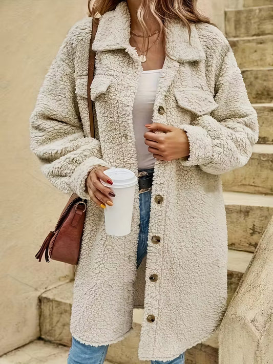 Women's Elegant Teddy Coat