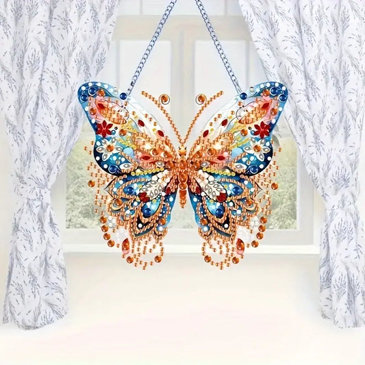 5D Diamond Butterfly Hanging Ornament
