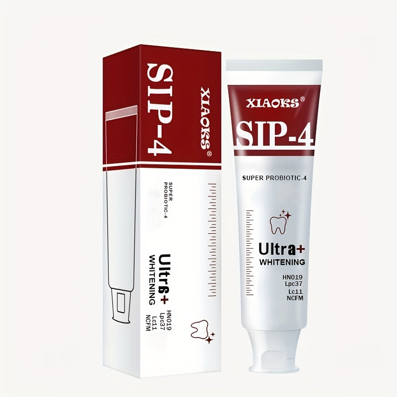 Probiotic Whitening Toothpaste, Freshen Breath, Oral Hygiene Clean, With Probiotics For Oral Care, Covering Yellow Teeth, Clean for surface stain for pretty teeth, Non-irritating Whitening Toothpaste