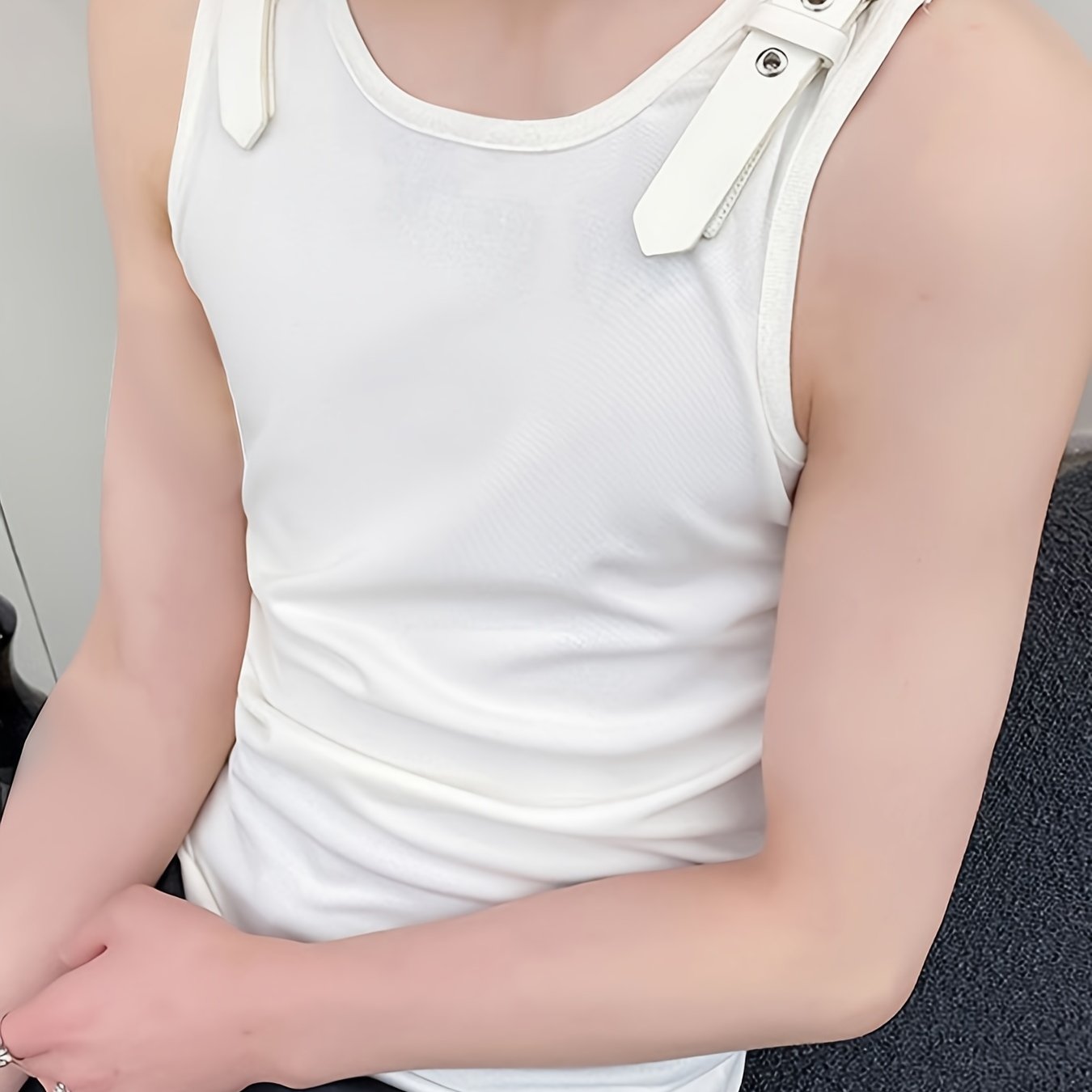 Vibrant Summer Essentials - INCERUN Sleeveless O-Neck Tank Tops - Breathable, Quick-Drying, Streetwear-Inspired Vests for Men - Perfect for Outdoor Activities, Fitness, and Casual Fashion