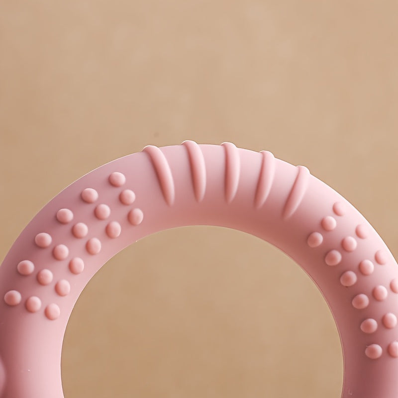 Baby Teething Toys, Baby Teethers, Food Grade Silicone Teethers,, Baby Care Rings, Toys, Gifts for Kids, Newborn Accessories