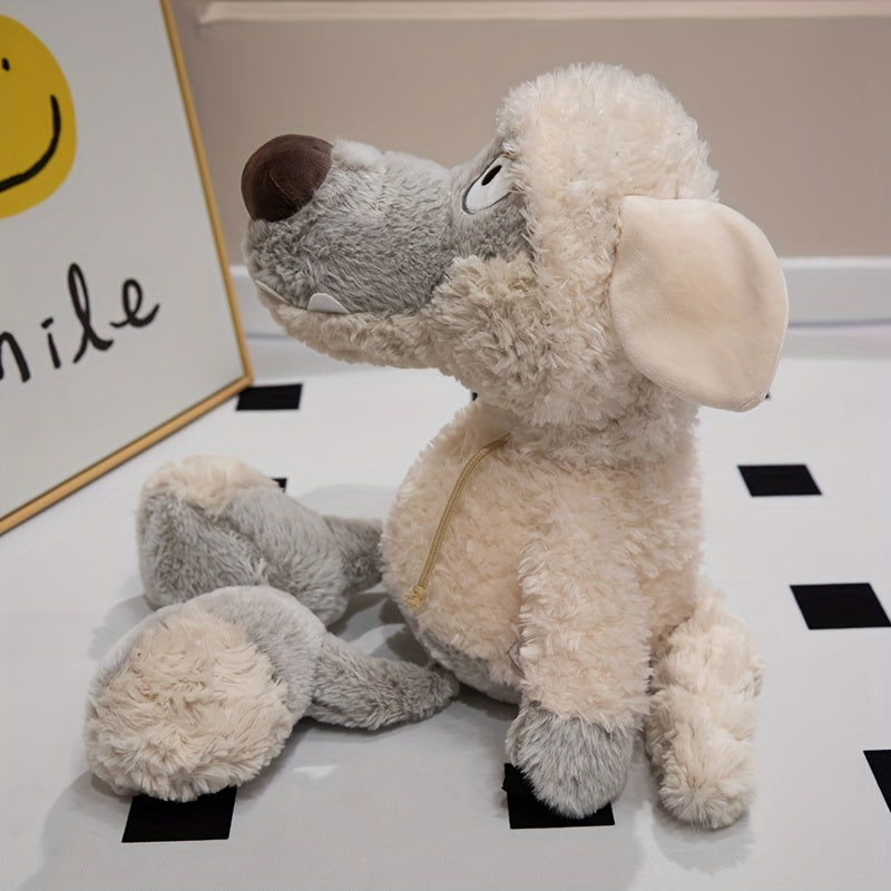 Wolf in Sheep's Clothing Plush Figures, Soft Polyester Stuffed Animal Toys, Cartoon-Inspired Plushies for Home Decor, Ideal Gifts for 0-3 Years Old - Anime Game Character Dolls