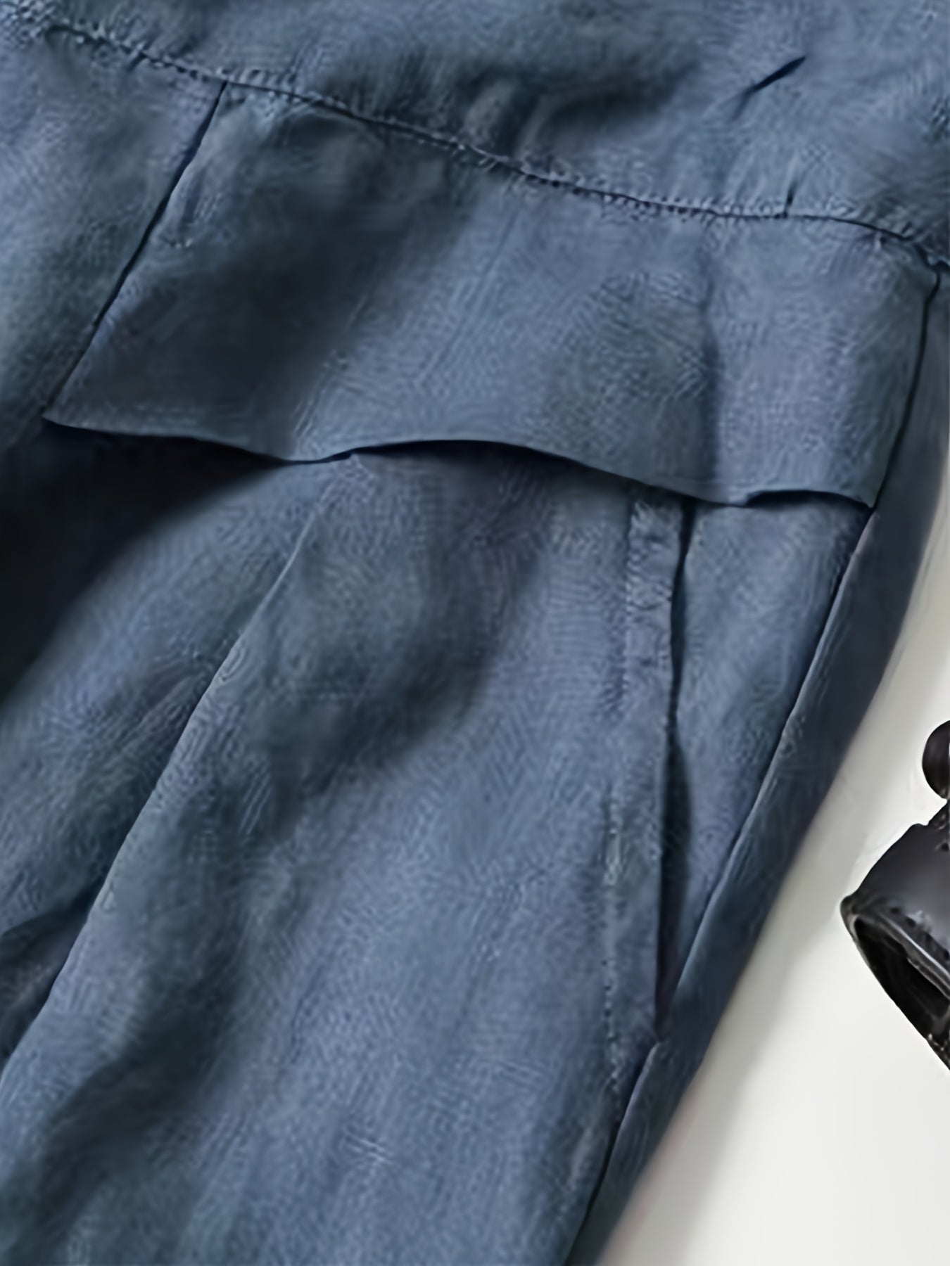 Linen Wide-Leg Ankle Pants, Breathable Thin Loose Linen Skirt Pants, Ethnic Style Vintage Trousers
