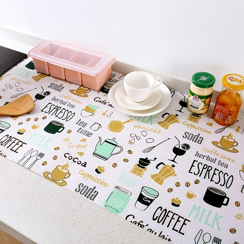 1 Roll, Non-Slip Drawer Pad, Cabinet Pad, Moisture-Proof Pad Wardrobe Shoe Cabinet Mat Dust-Proof Kitchen Sticker