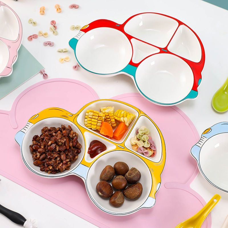 Kids Placemats, Silicone Baby Placemats for Kids Toddler Children Reusable Non-Slip Table Mats, Baby Food Mats for Restaurant